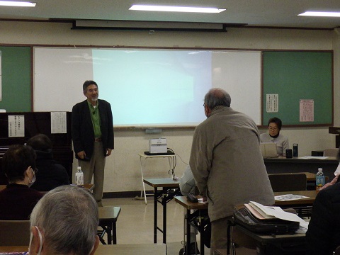 東京都小金井市 市民講座で講演