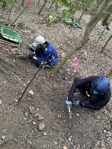 ４月沖縄 遺骨収容 2日目