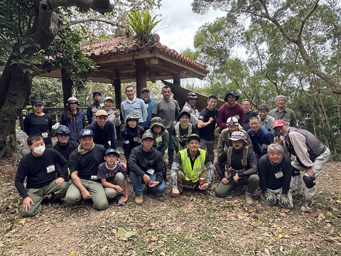 ４月沖縄 遺骨収容 2日目