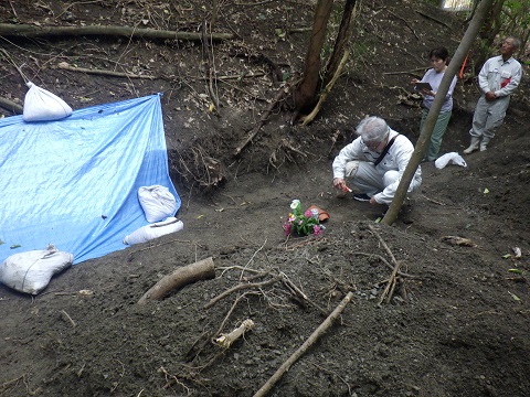 ４月沖縄 遺骨収容 最終日