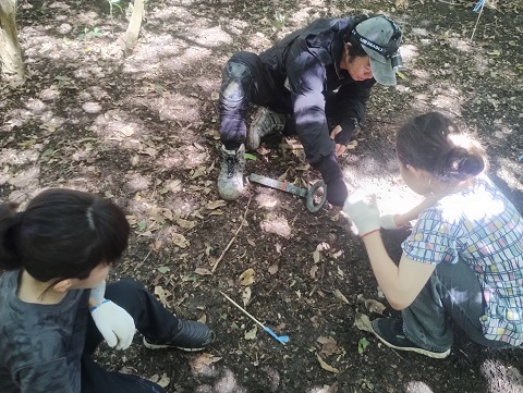 ８月沖縄 遺骨収容１０日目